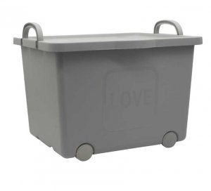 CAJA ORGANIZADORA CON RUEDAS 35L LOVE