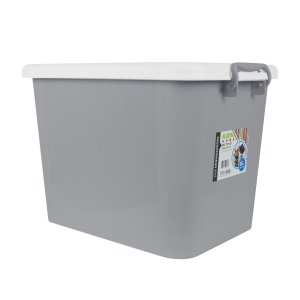 CAJA ORGANIZADORA CON TRABA Y RUEDA 50L