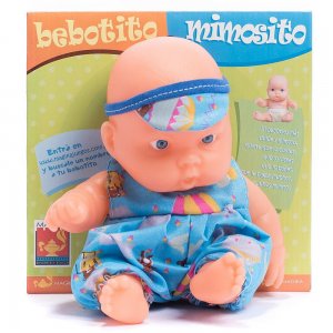 Bebotito plastisol chico 22 cm En Blister