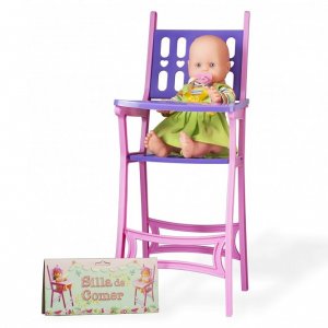 Silla de Comer con Bebe 32 cm En Bolsa