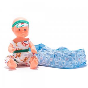 Tiky bebe con moises 32 cm En Bolsa