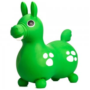 Caballito saltarin de plastisol colores surtidos 53x57x23 Desinflado