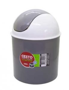 CESTO MESADA CON TAPA VAIVEN 1.5L