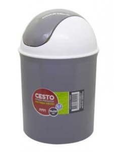 CESTO MESADA CON TAPA VAIVEN 2.5L