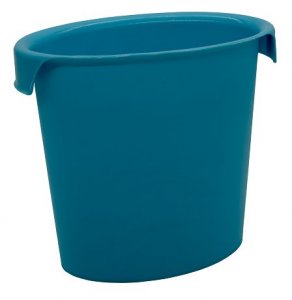 CESTO PAPELERO OVALADO 6L C/MANIJA