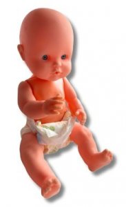 Emy Cuerpo de plástico 38cm En Bolsa
