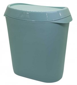 CESTO MESADA TAPA VAIVEN OVALADO 3L