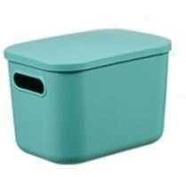 CAJA ORGANIZADORA 6L AGARRE C/TAPA COLOR